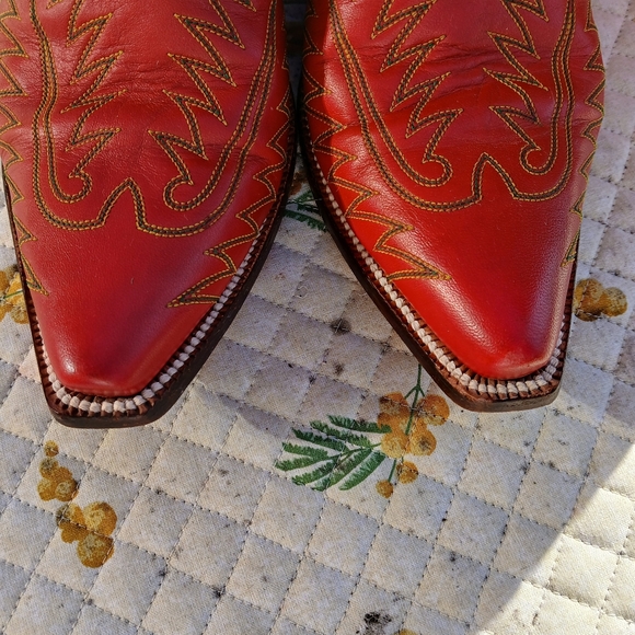Heritage Boot Company Mariposa Peewee Cowboy Boots, Ladies Size 9.5 - Picture 14 of 14